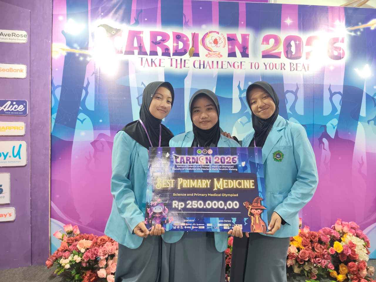 Siswa MAUWH Raih Juara Best Primary Medicine di CARDION 2026