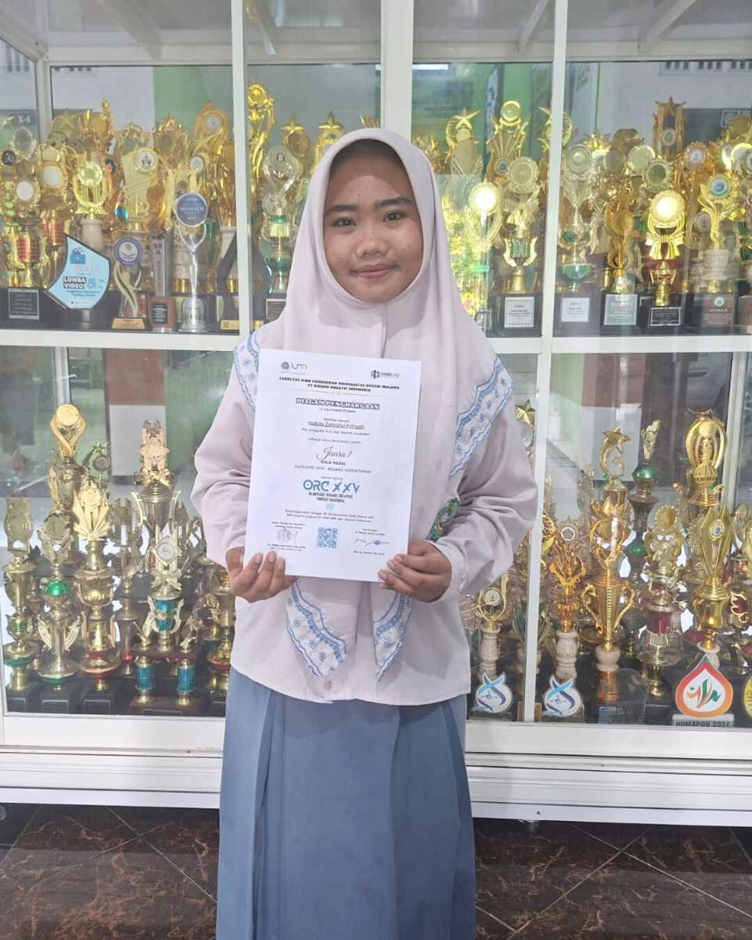 Santri Al Lathifiyyah 2 Raih Juara 1 Olimpiade Kedokteran Nasional, Harumkan Nama MAUWH